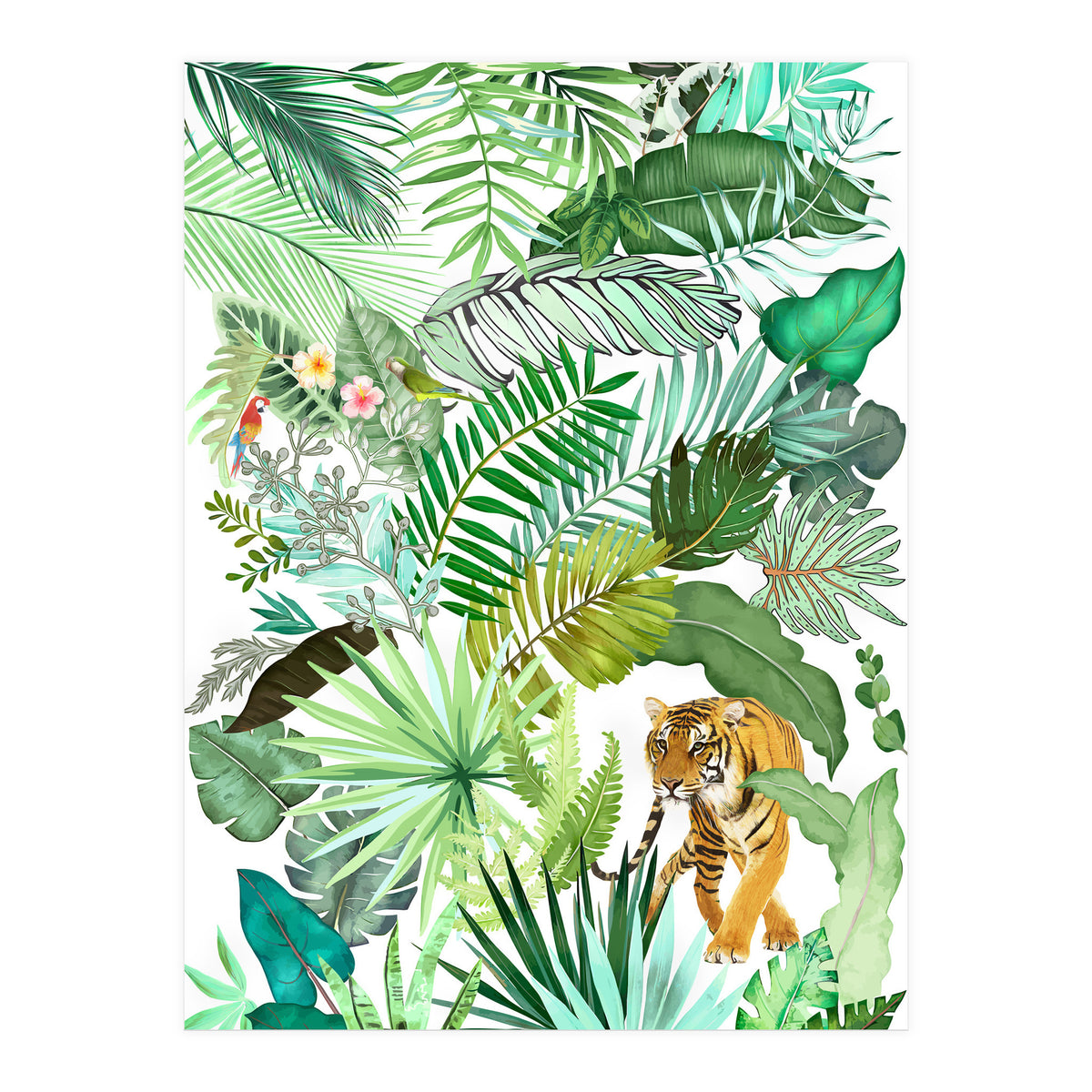Jungle Tiger 04 (Print Only)