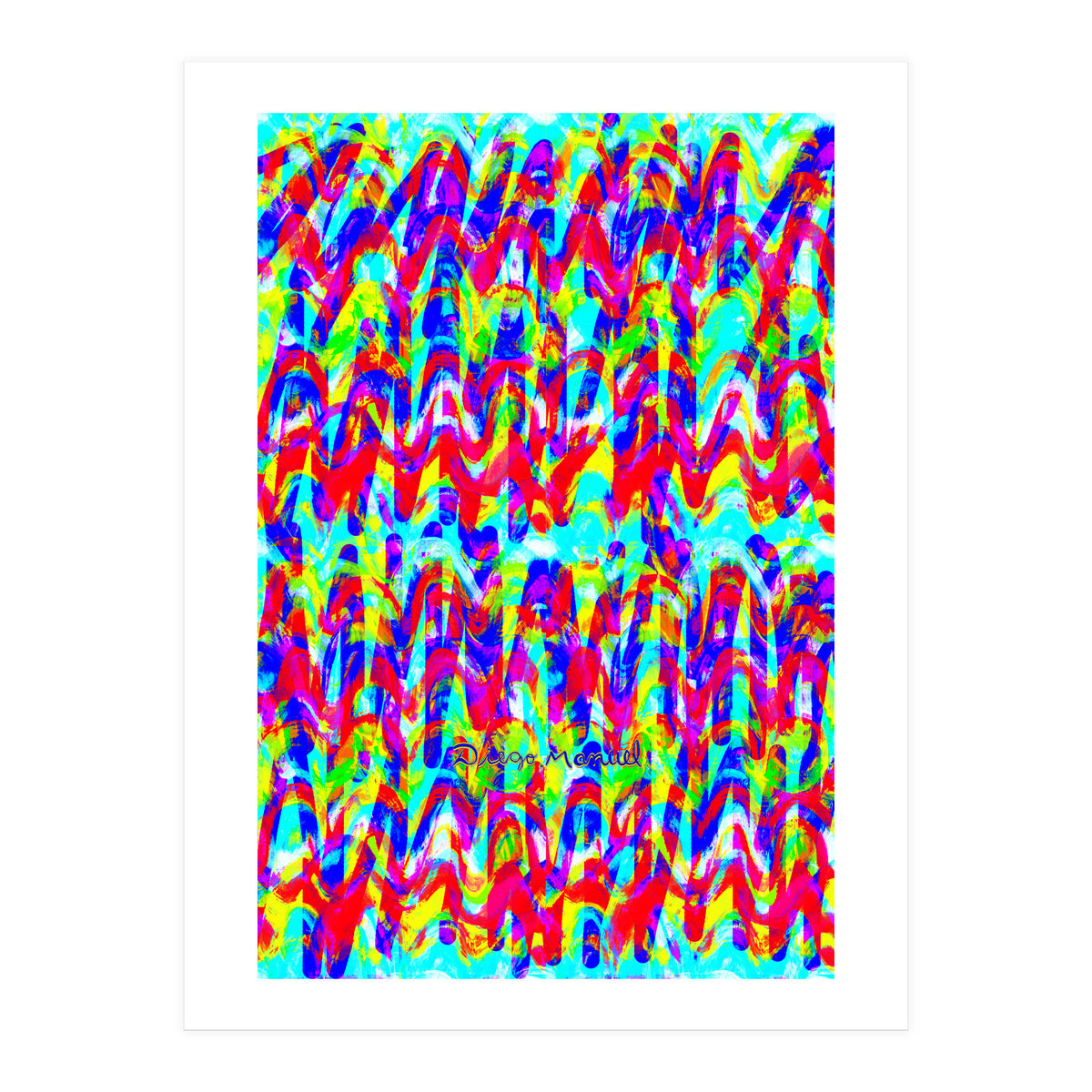 Pop Abstract A 80 (Print Only)