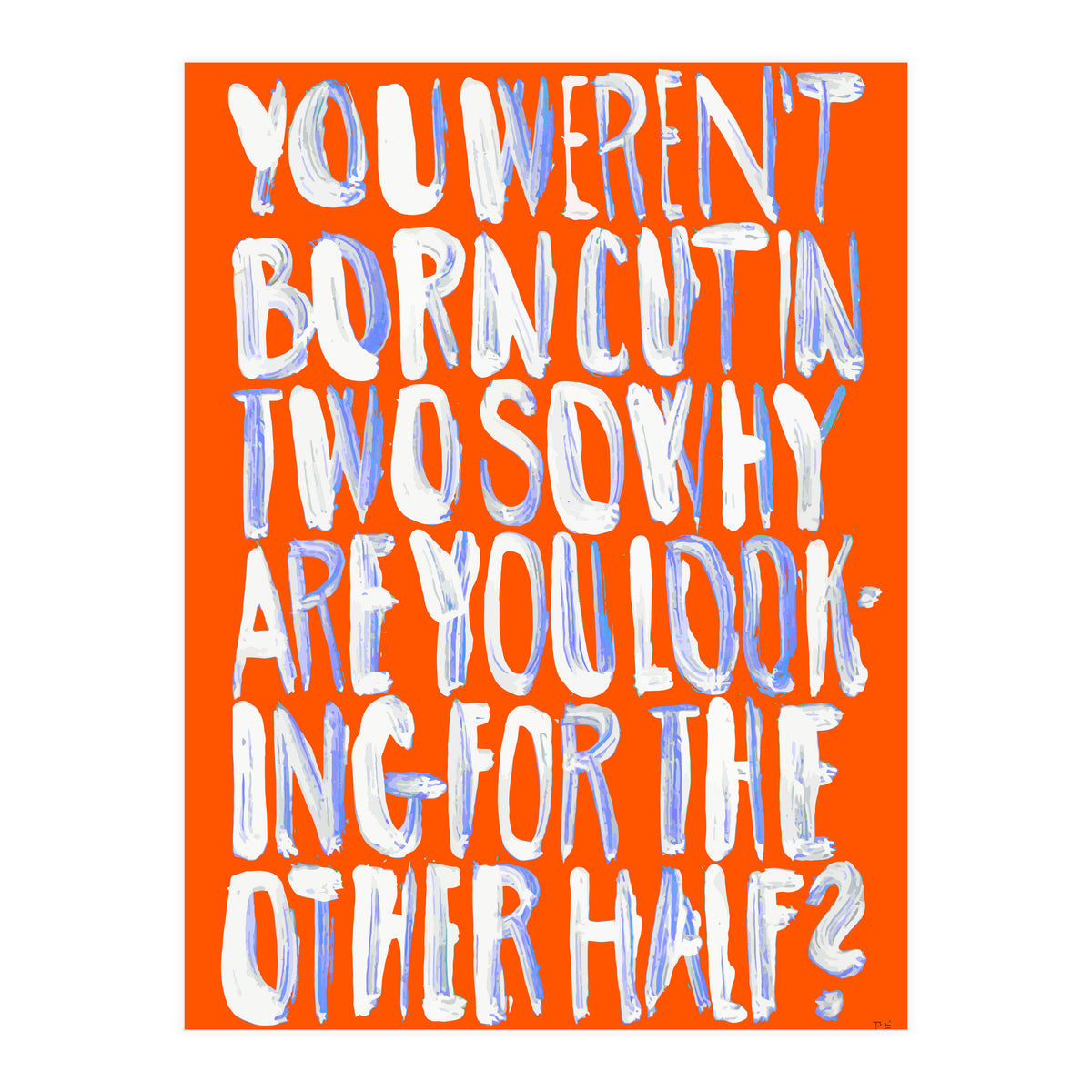 OTHERHALF (Print Only)