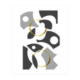 Cut Out Abstract No. 1 | gold (Print Only) thumbnail