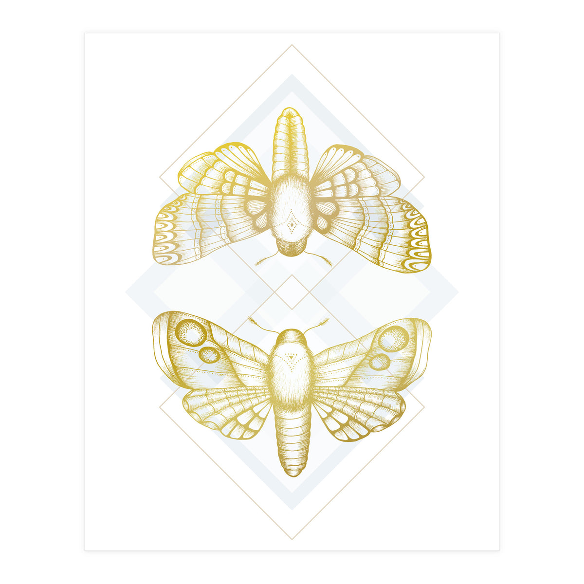 Polillas - Gold (Print Only)