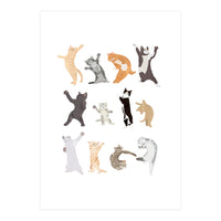 Dancing Cats (Print Only)
