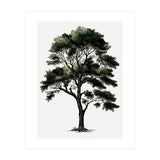 Tree Minimalist Watercolor (Print Only) thumbnail