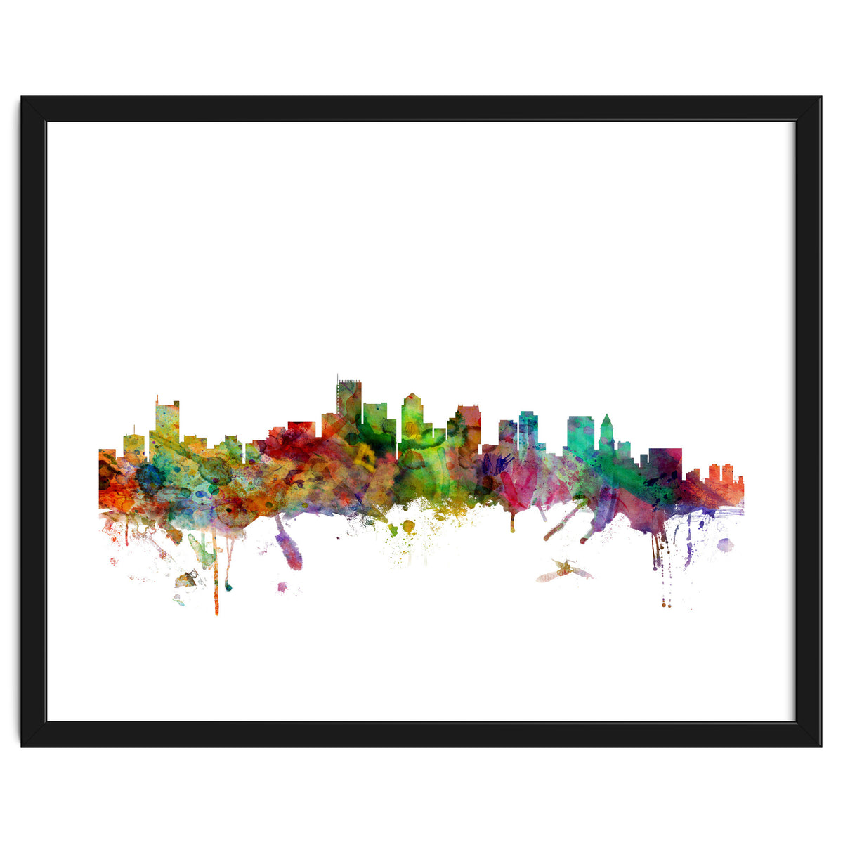 Boston Massachusetts Skyline