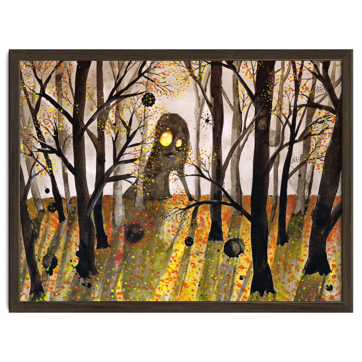 Monster in the woods