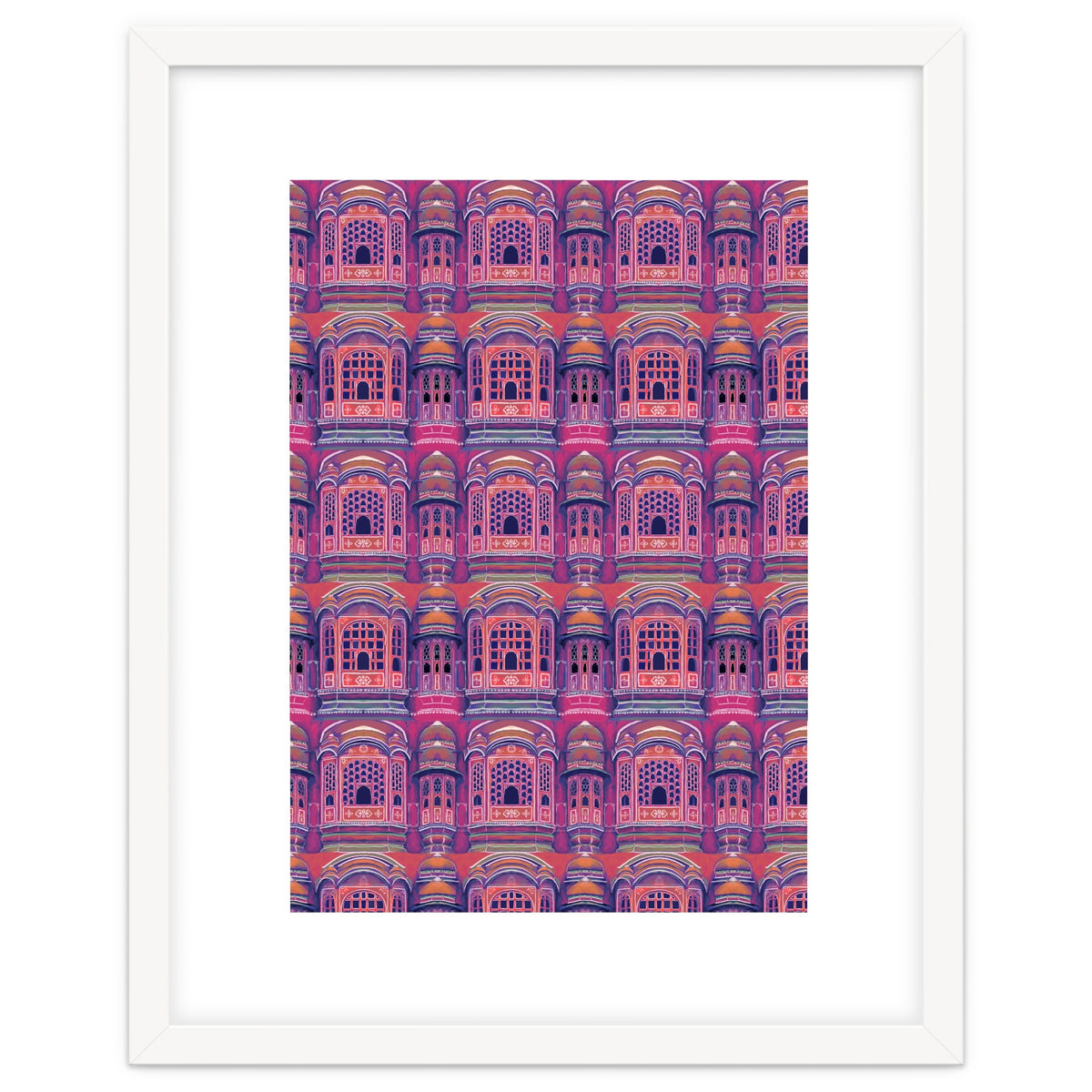 Hawa Mahal (Wind Palace) Retro - India