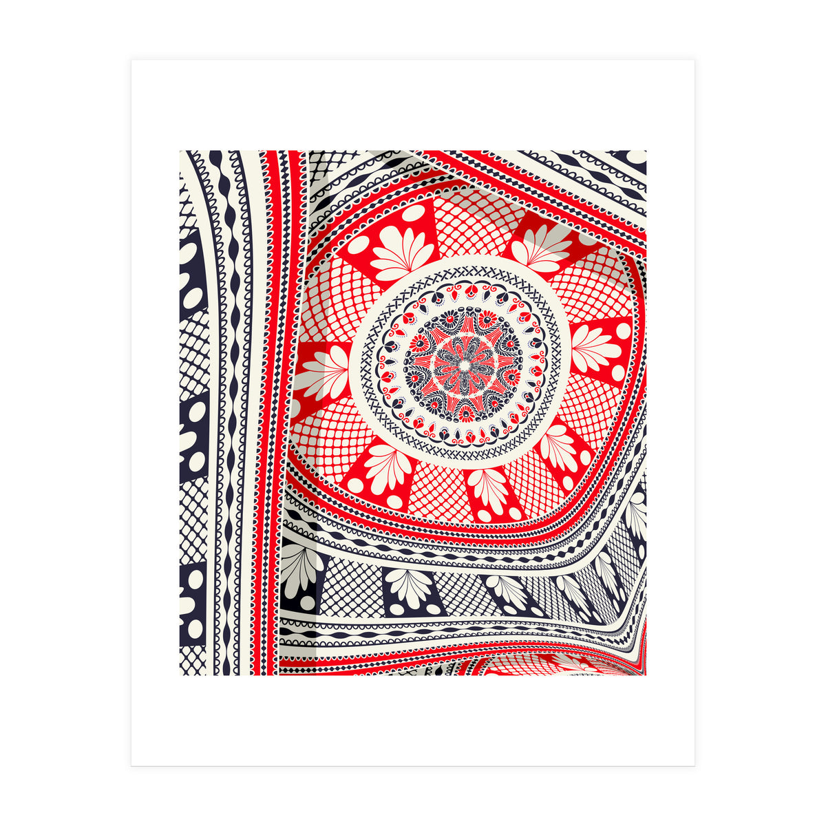 Romanian embroidery background 27 (Print Only)