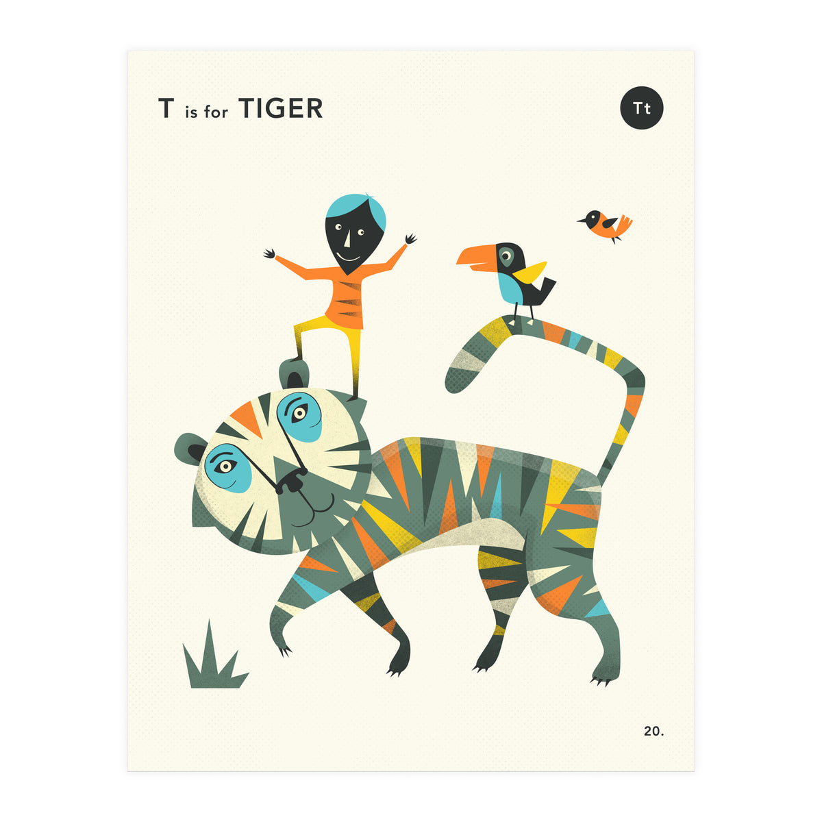 T Is For TIGER (Print Only)