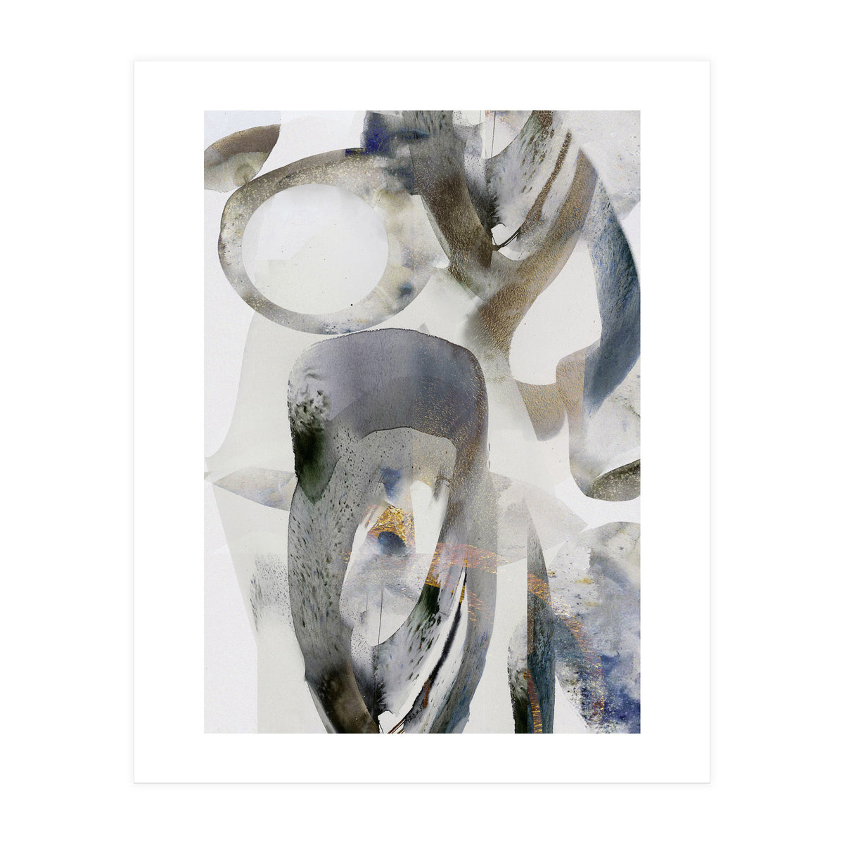 Abstract Aquarell 5 (Print Only)