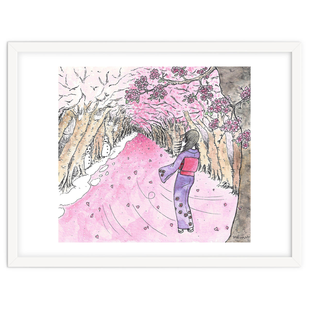 Cherry Blossom Flurry