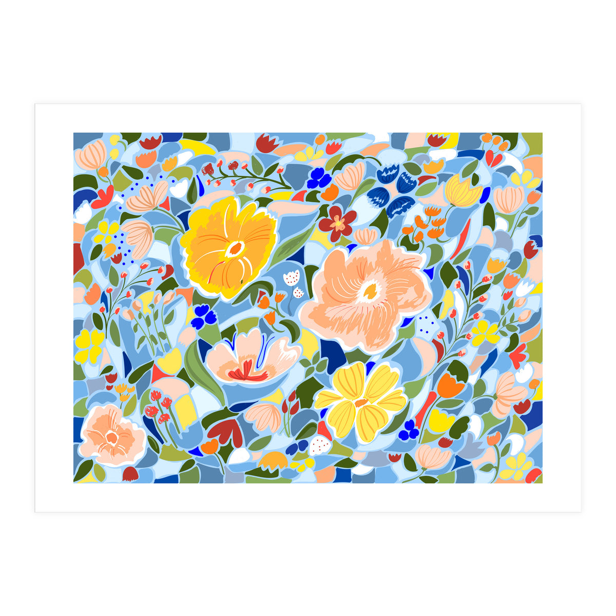 Summery Floral (Print Only)