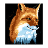 Fox Colors Forest (Print Only) thumbnail