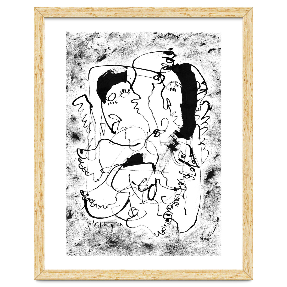 Dancing Forever - b&w