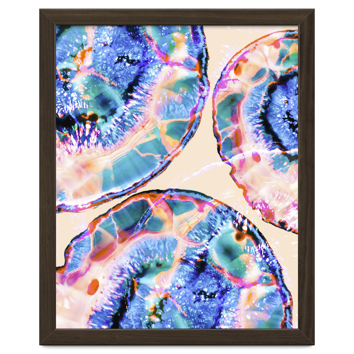Abstract Agate Painting