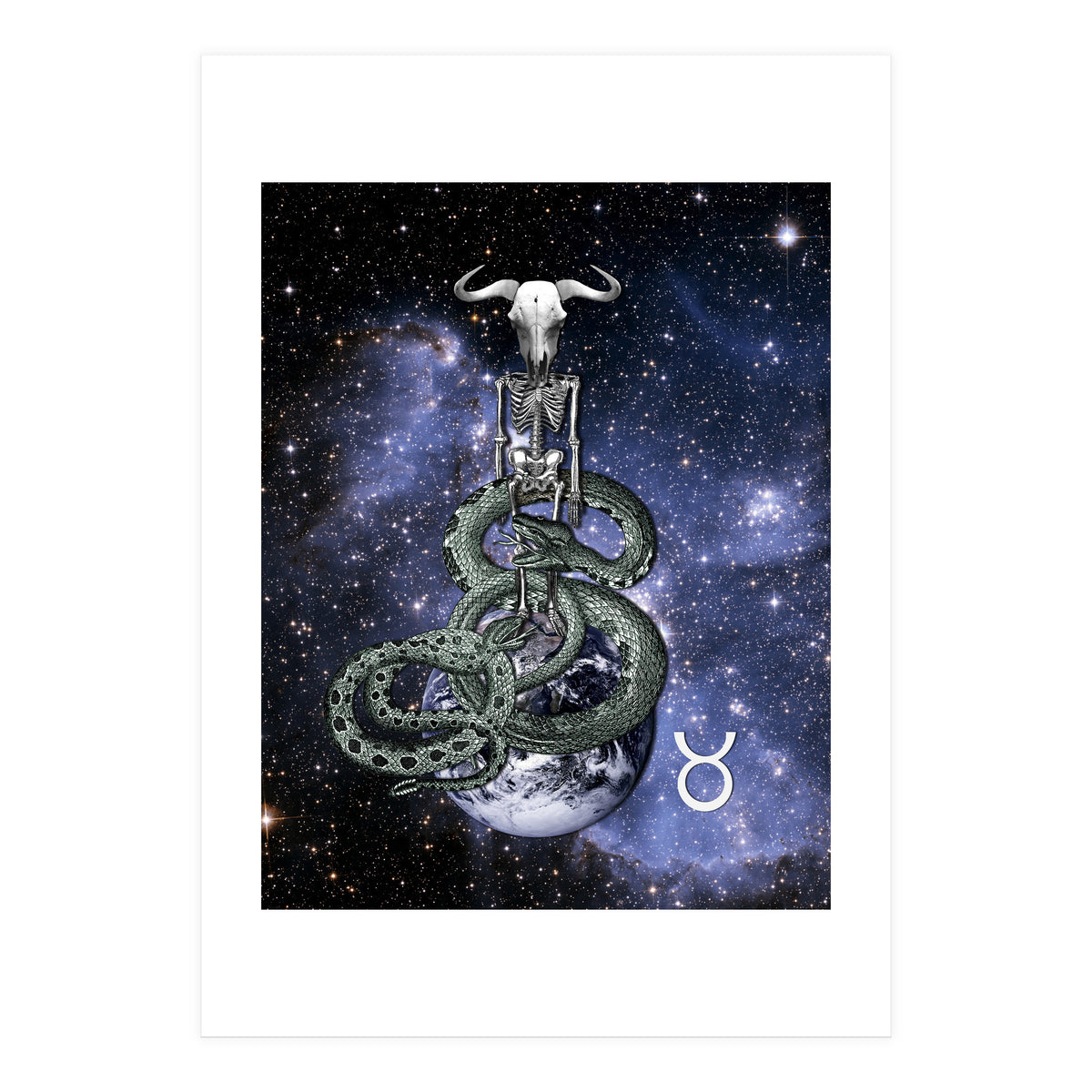 Tauro Zodiac Sign (Print Only)
