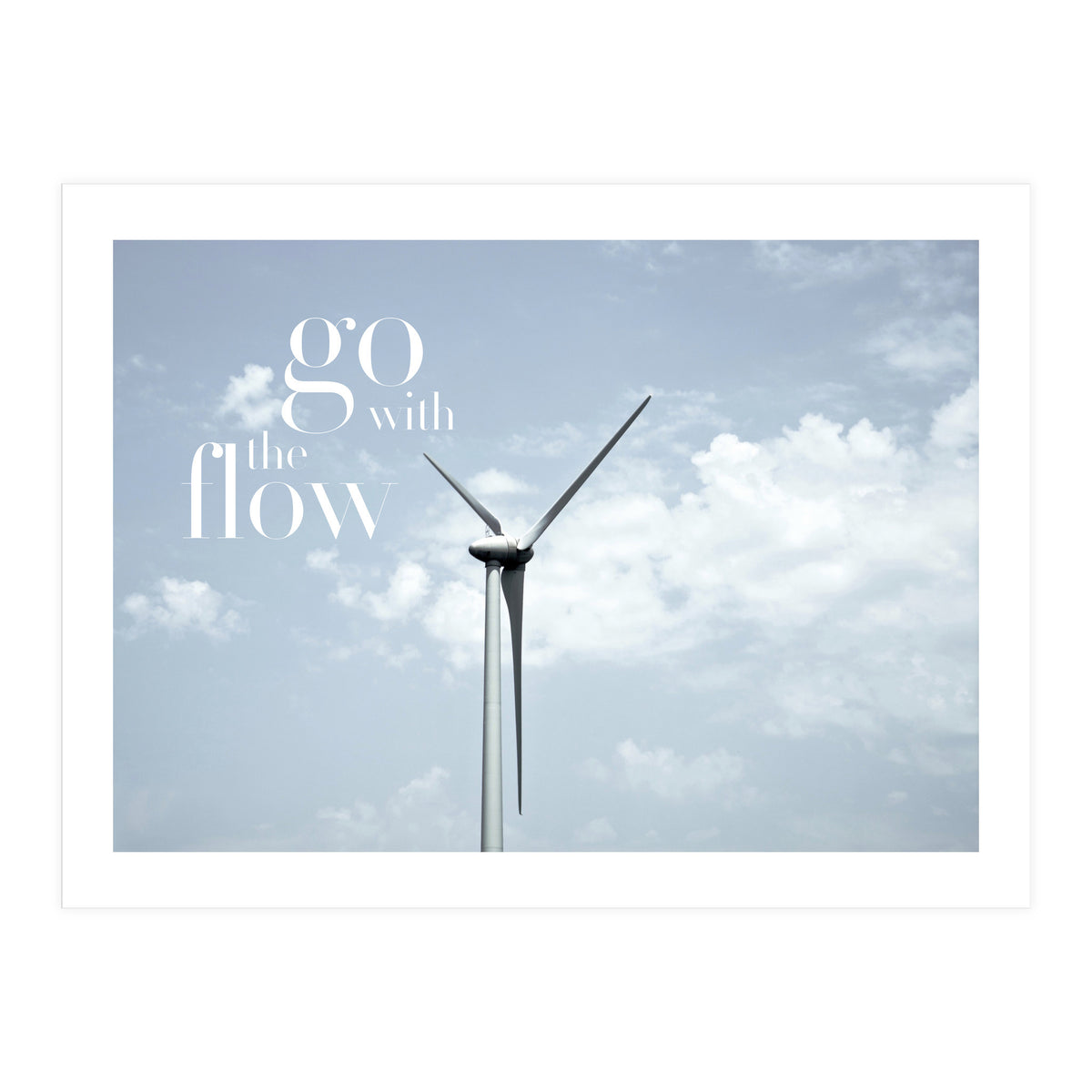 go with the flow (Print Only)