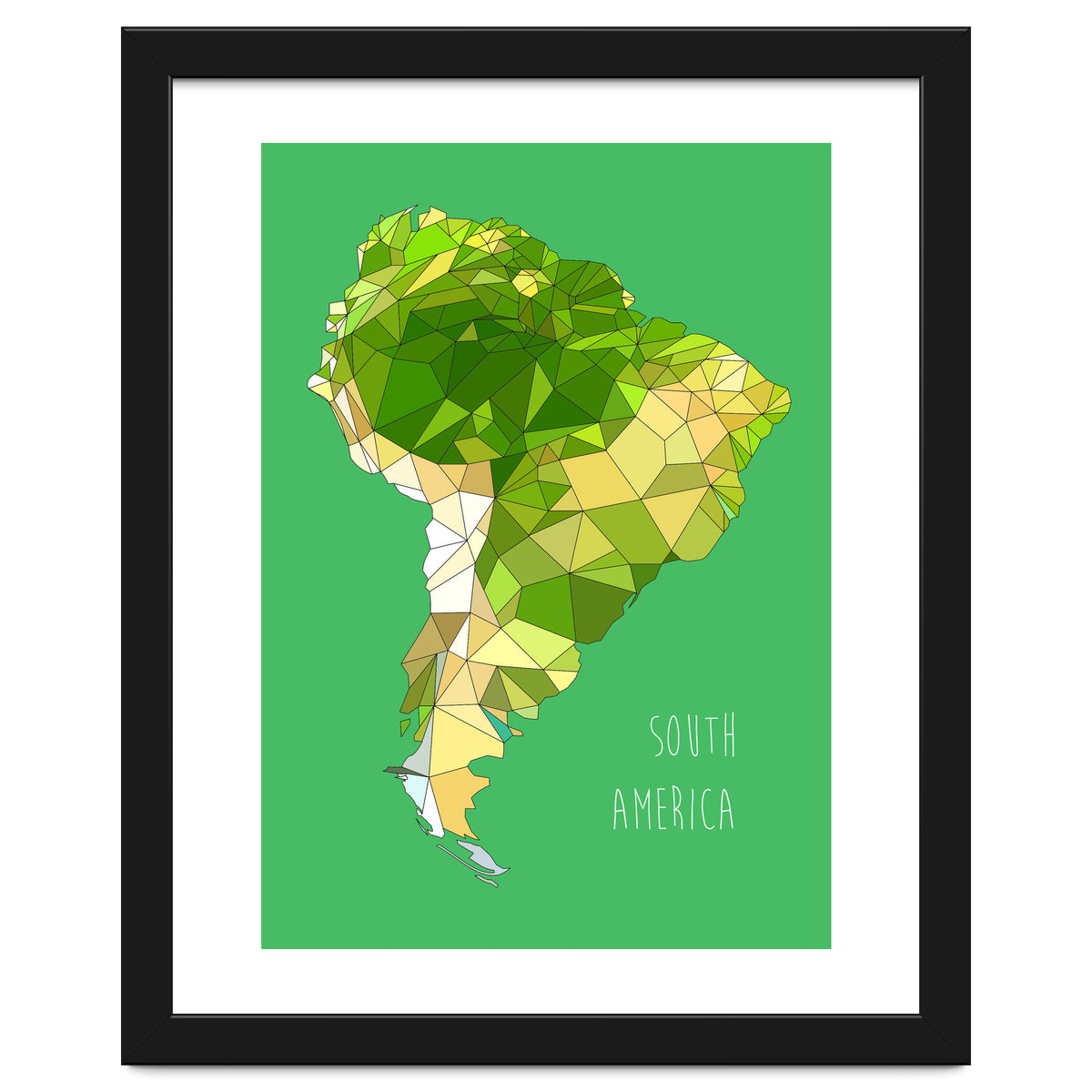 SOUTH AMERICA – Green