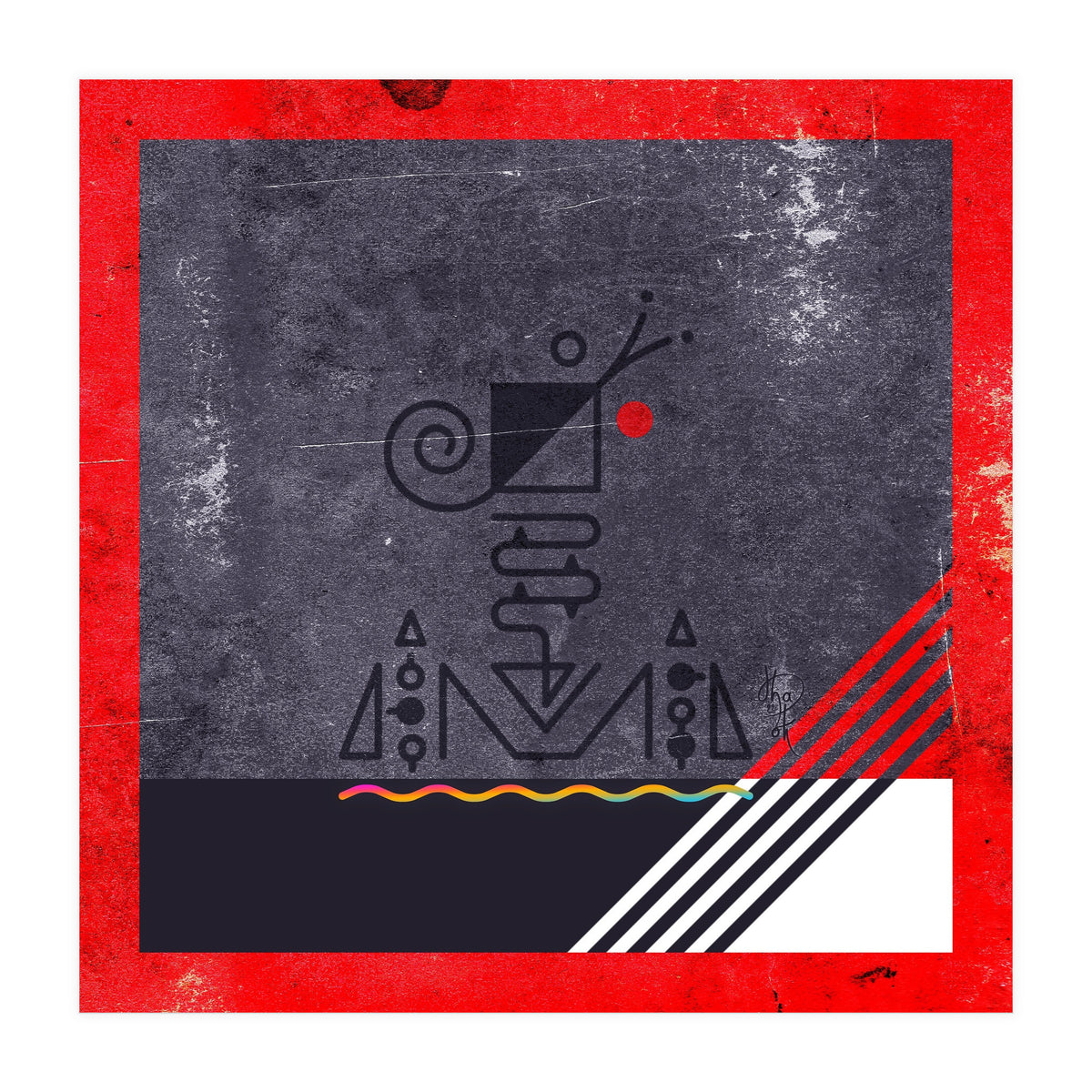 Fake Aztec (Print Only)