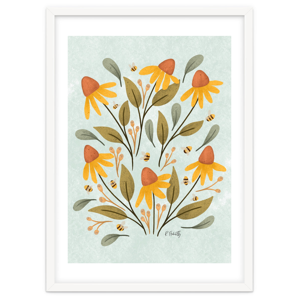 Daisies and Bumblebees