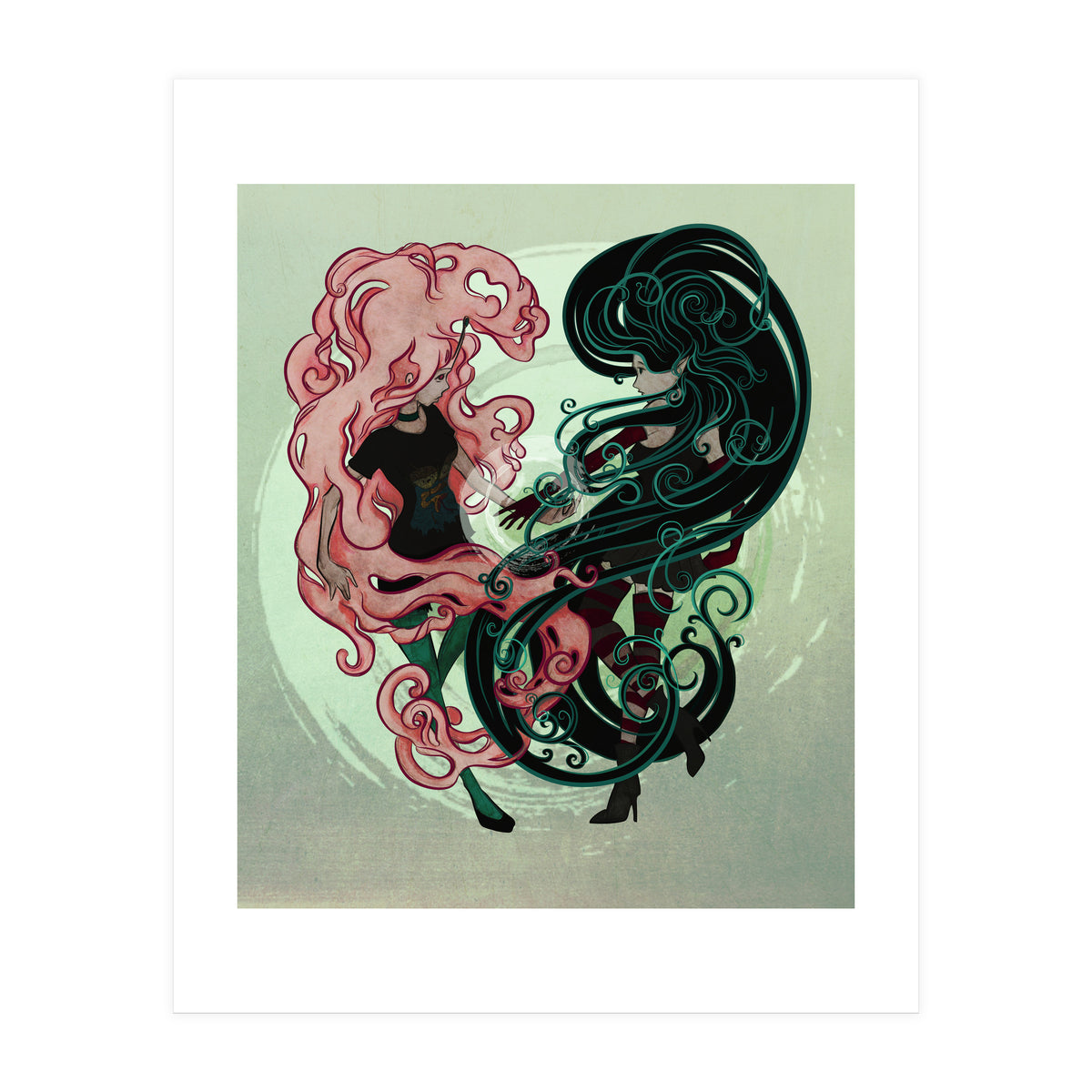 Bonnibel and Marcy: Complete me (Print Only)