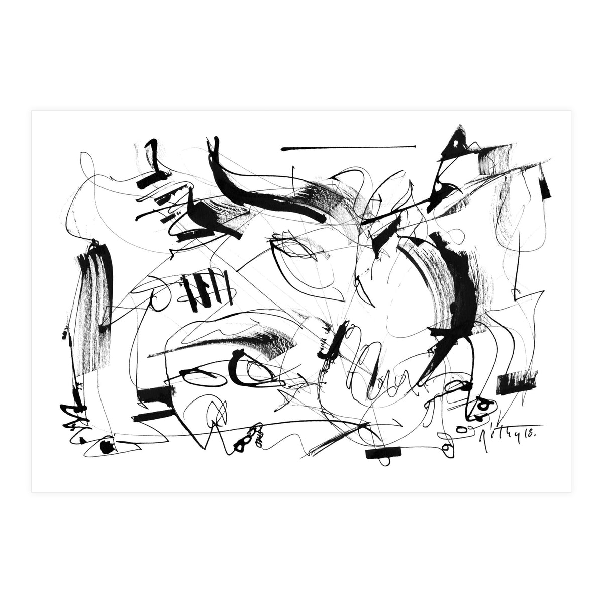 Crushed by a Bull - b&w (Print Only)