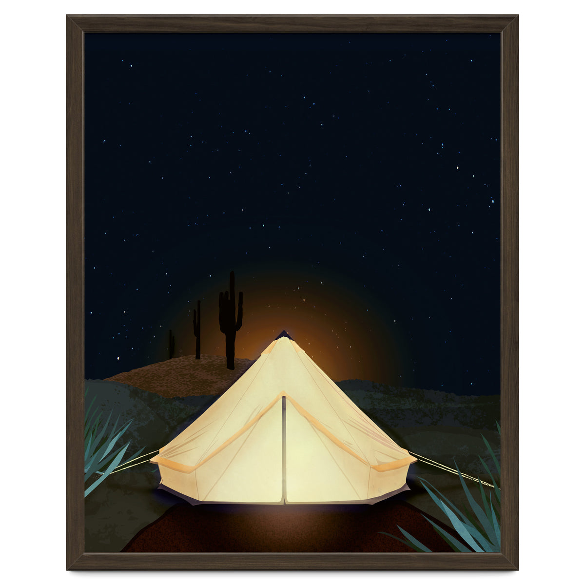 Tent at Night