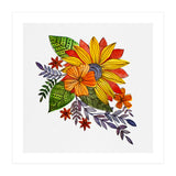 Watercolor and ink Sunflower (Print Only) thumbnail