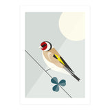Mid Century Geometric Goldfinch (Print Only) thumbnail