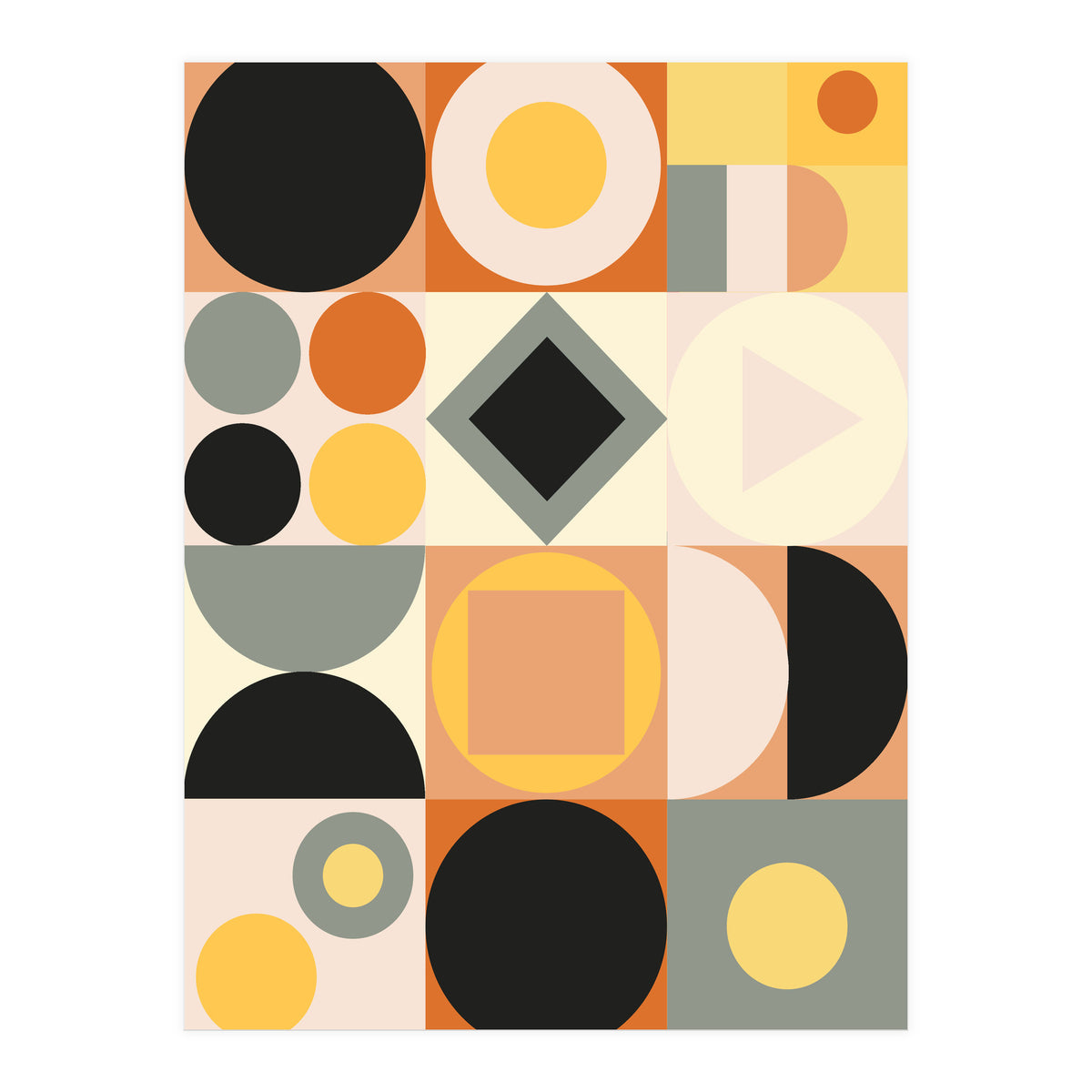 Mescolanza - Rebelion of Geometrica  (Print Only)