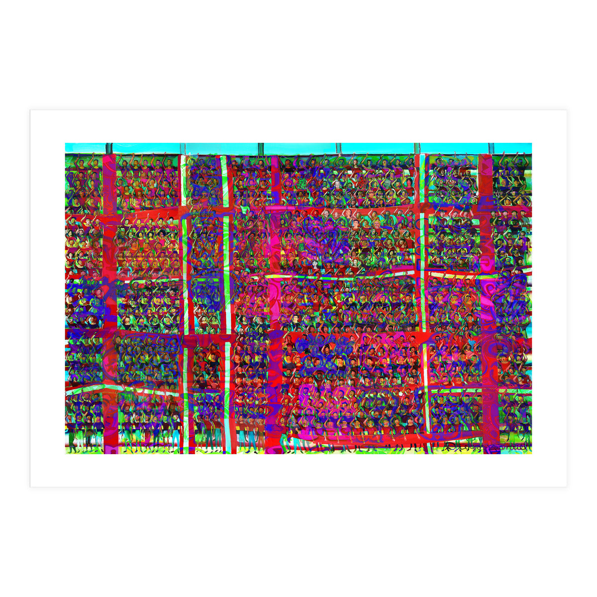 Gran Hinchada Roja 17 (Print Only)