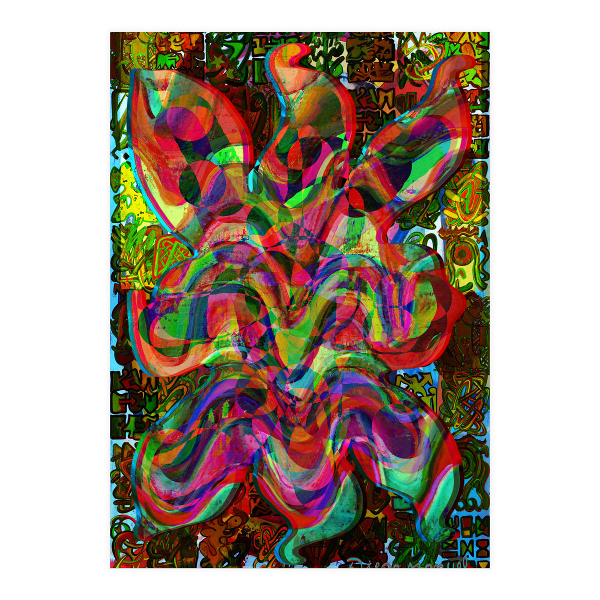 Pop Abstract 2023 Tapiz 104 (Print Only)