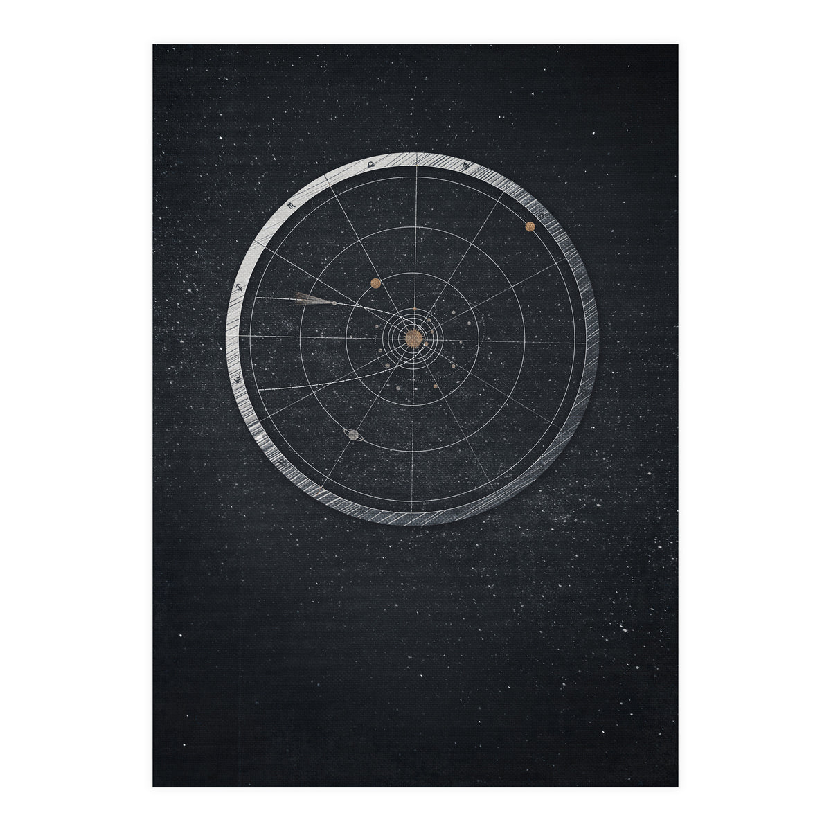 Vintage Cosmos: Hayley's comet (Print Only)