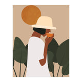 Boho Chic Woman at Park (Print Only) thumbnail