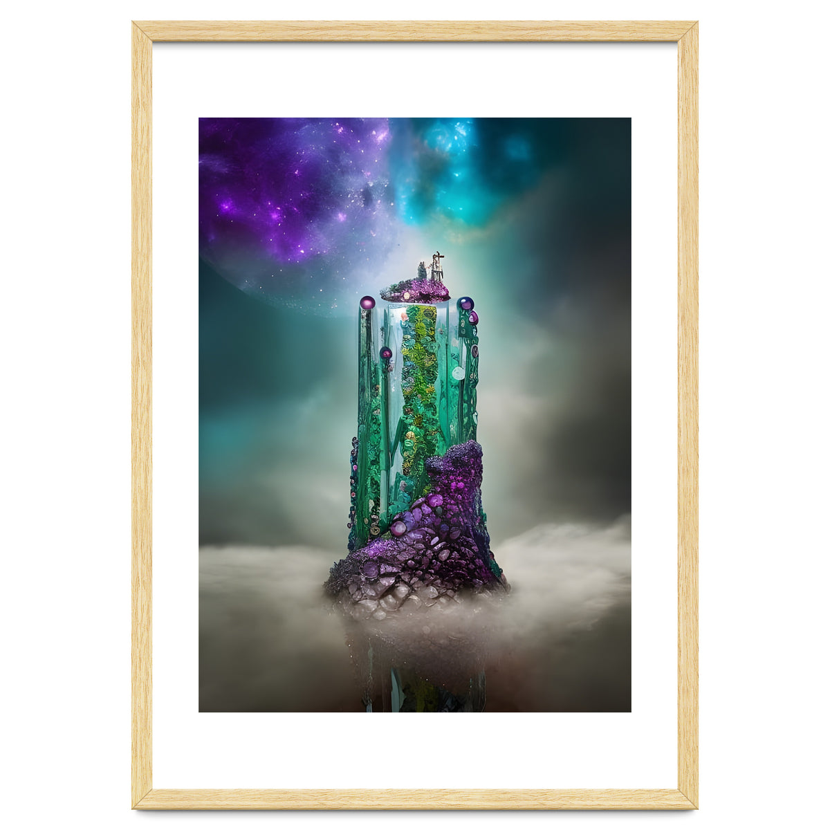 Cosmic Gemstone and Glass \|/ Universe