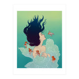 Underwater Lady  (Print Only) thumbnail