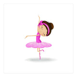 Adorable Twirling Ballerina Nursery Print (Print Only) thumbnail