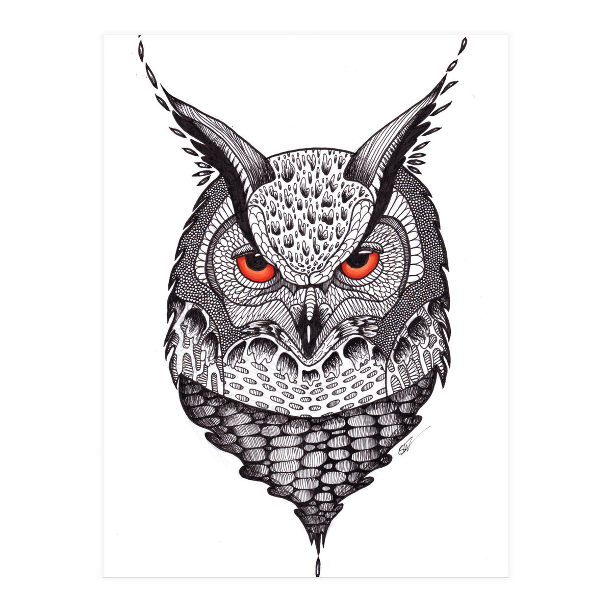 Owl (Print Only)