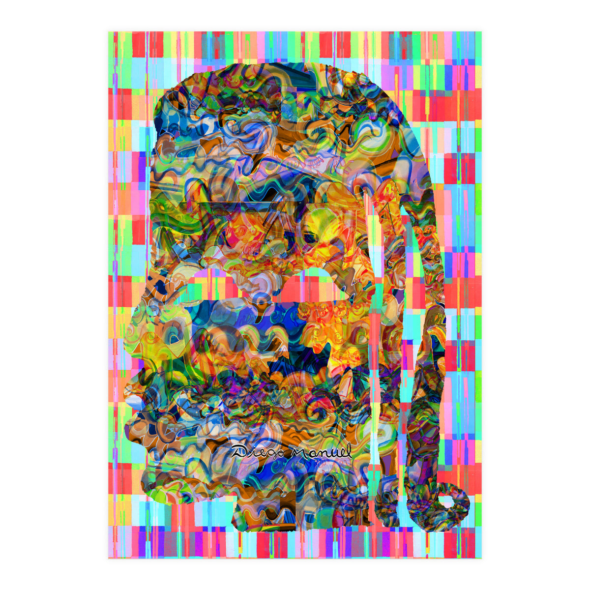 Abstracto Pop Nuevo B Nuevo 5 (Print Only)