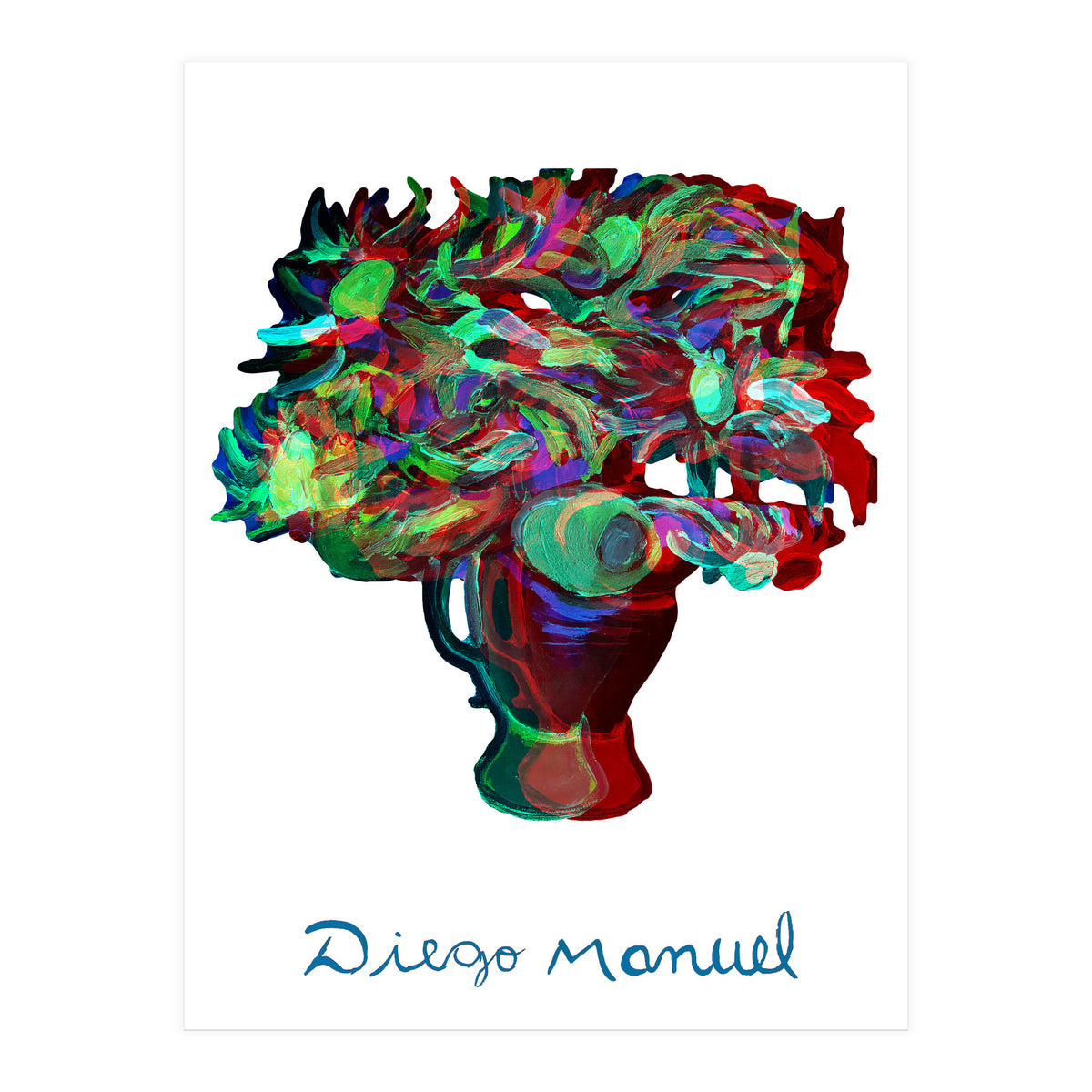 Florero Fondo 1 (Print Only)