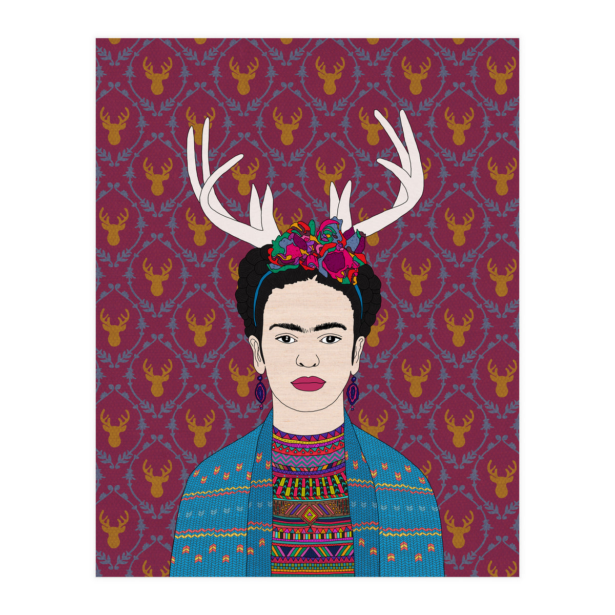 Deer Frida (Print Only)
