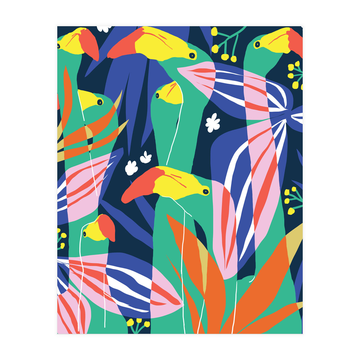 Don't Give A Flock (Print Only)