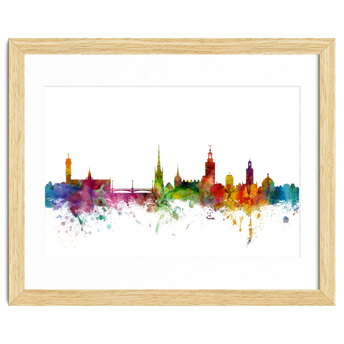 Stockholm Sweden Skyline