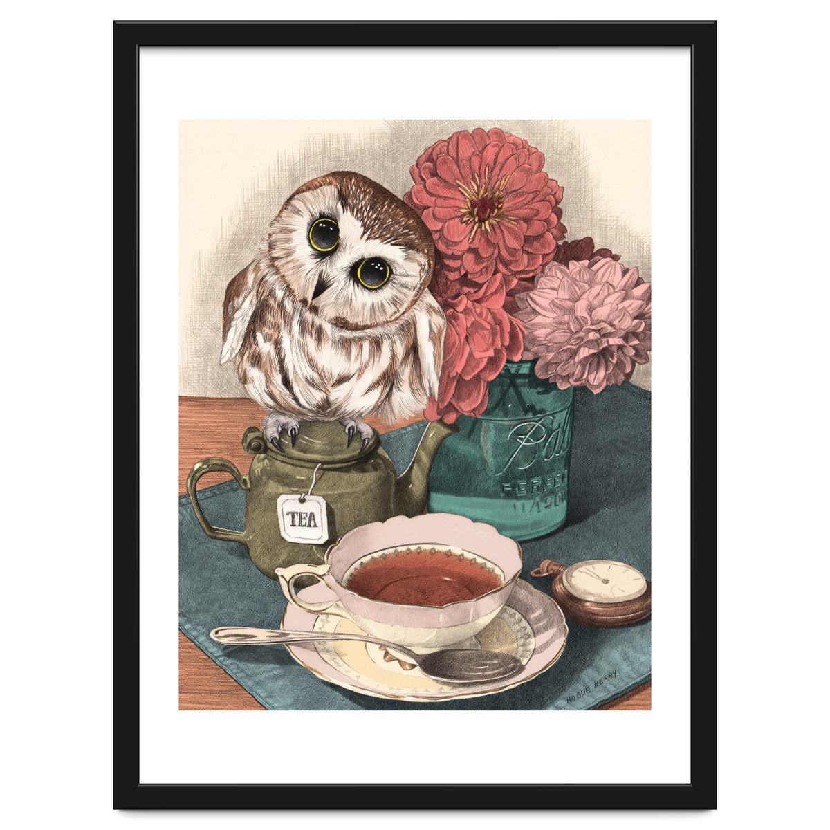 Sweet Little Tea Owl