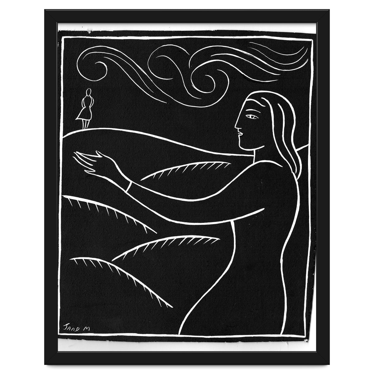 Woman With Future Self