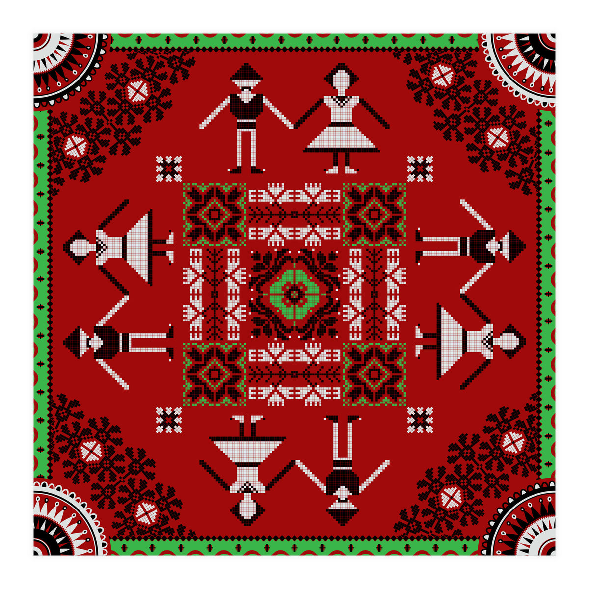 Romanian Traditional Pattern 3 (Print Only)