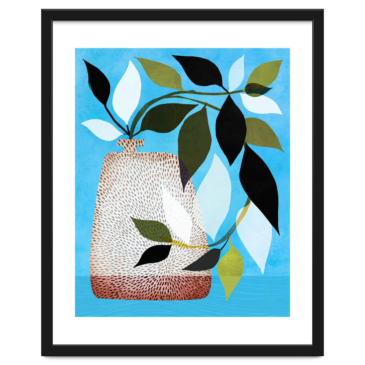 Tropical Ivy + Blue Sky