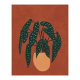 Boho Terracotta Begonia (Print Only) thumbnail
