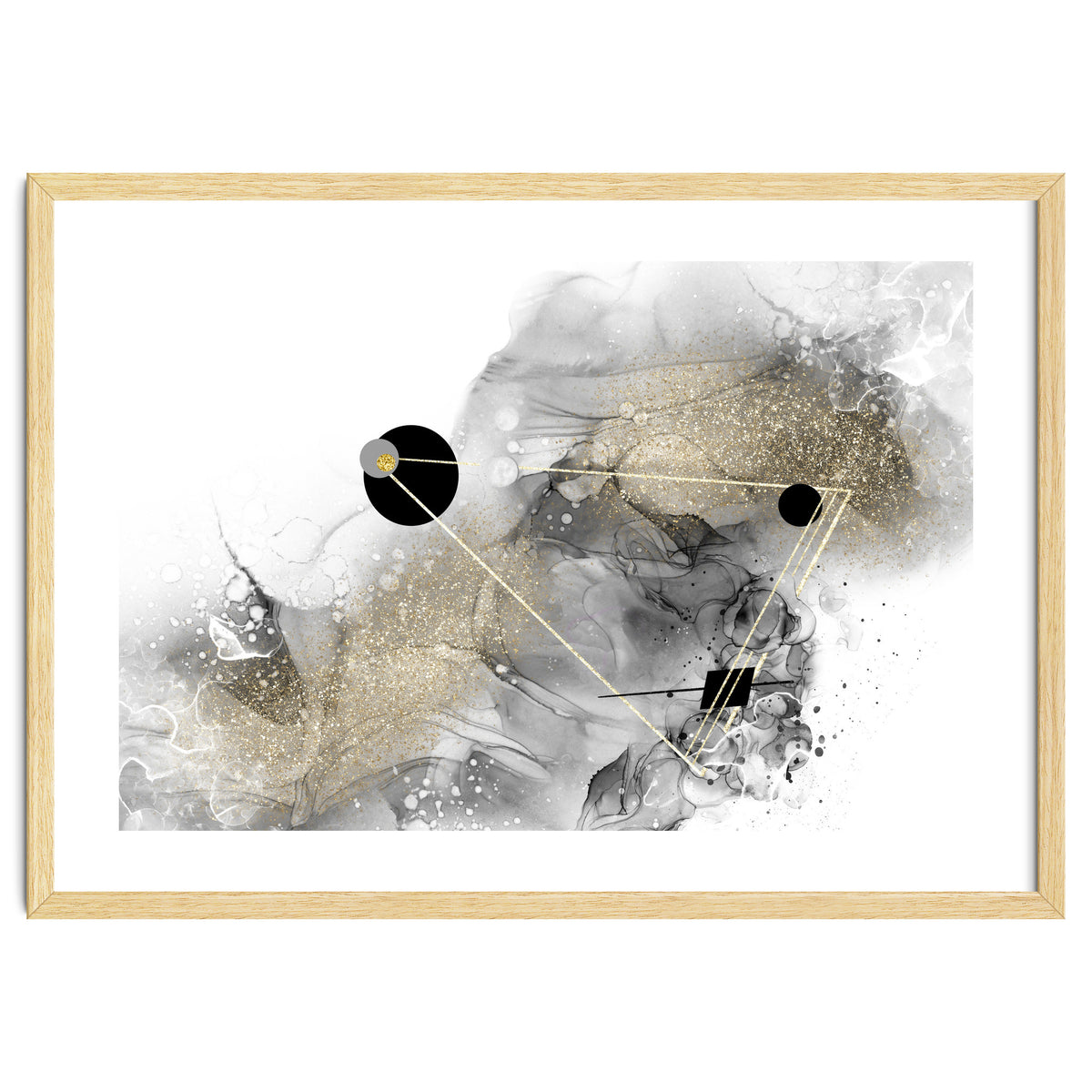 ALCOHOL INK Abstract galaxy