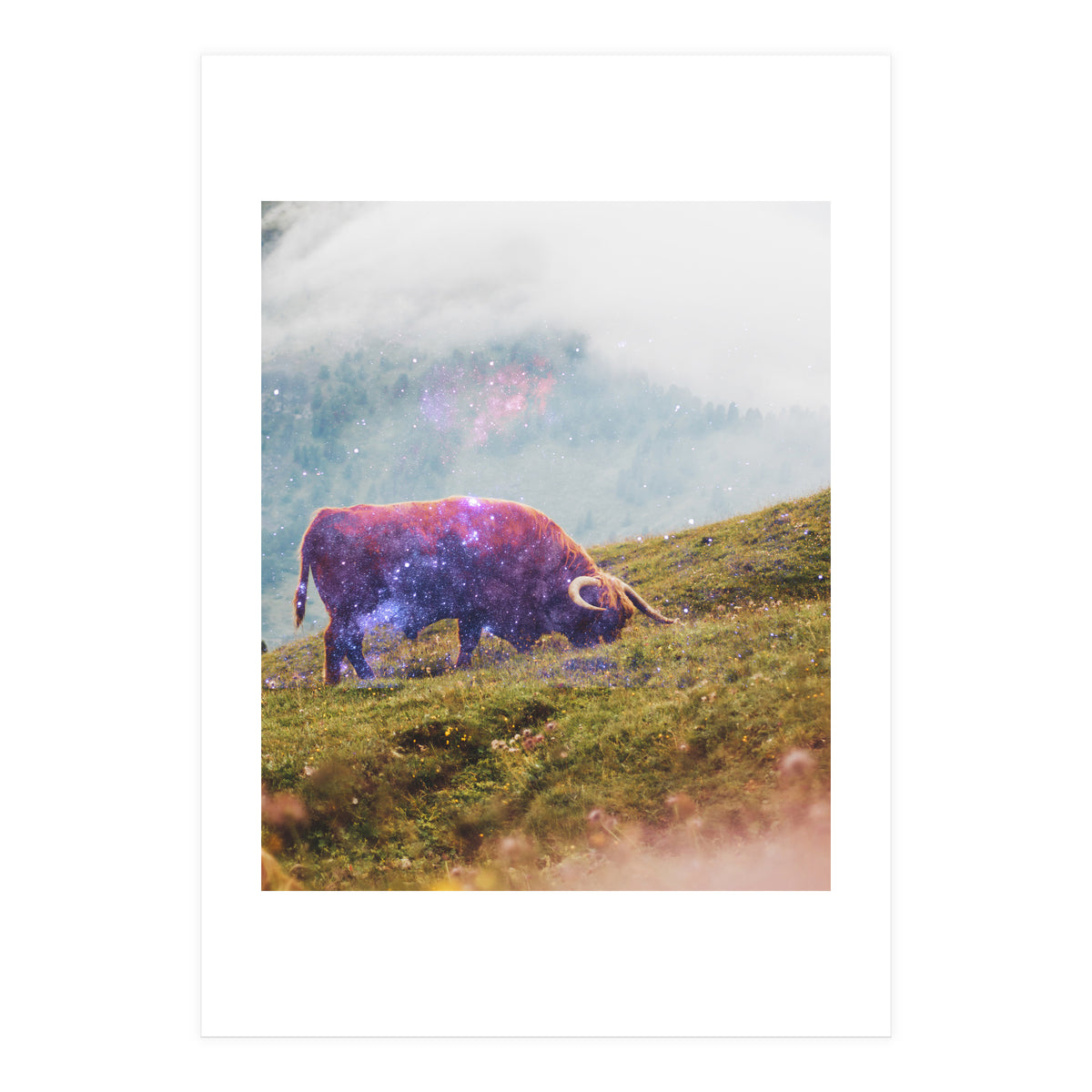 Space Cow Series I (Print Only)