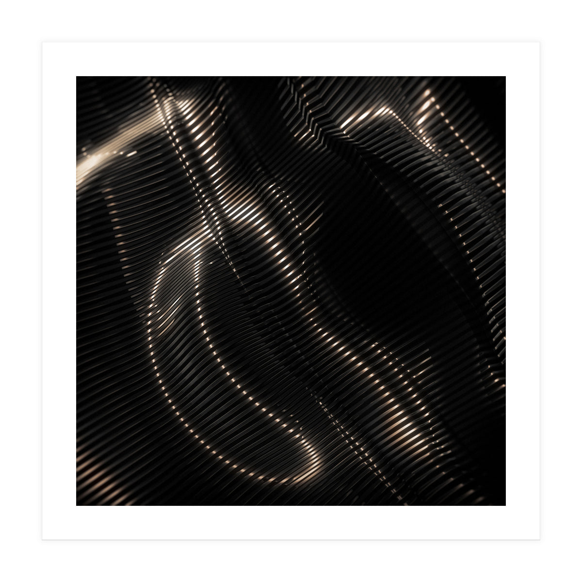 Black Steel Abstraction (Print Only)